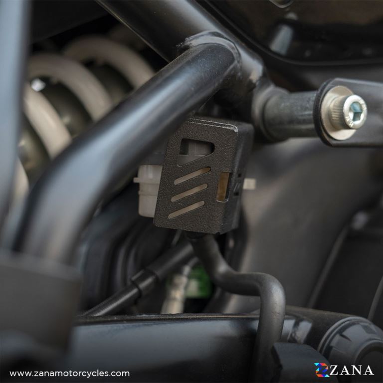 ZANA Rear Hex Fluid Reservoir Aluminium  Cover For Himalayan 452 - ZI-8441 - Riders Junction