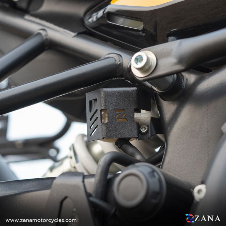 ZANA Rear Hex Fluid Reservoir Aluminium  Cover For Himalayan 452 - ZI-8441 - Riders Junction