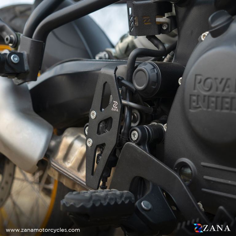 ZANA Rear Master Cylinder Cover Aluminum Black T-1 For Himalayan 452 - ZI-8430 - Riders Junction