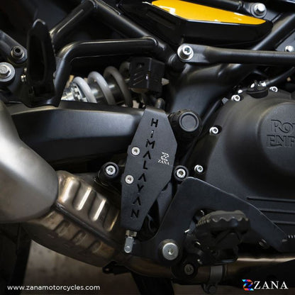 ZANA Rear Master cylinder Cover Aluminum black T-2 For Himalayan 452 - ZI-8443 - Riders Junction