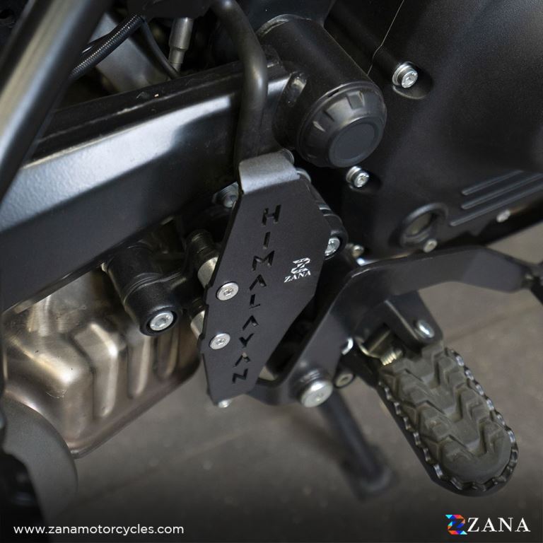 ZANA Rear Master cylinder Cover Aluminum black T-2 For Himalayan 452 - ZI-8443 - Riders Junction