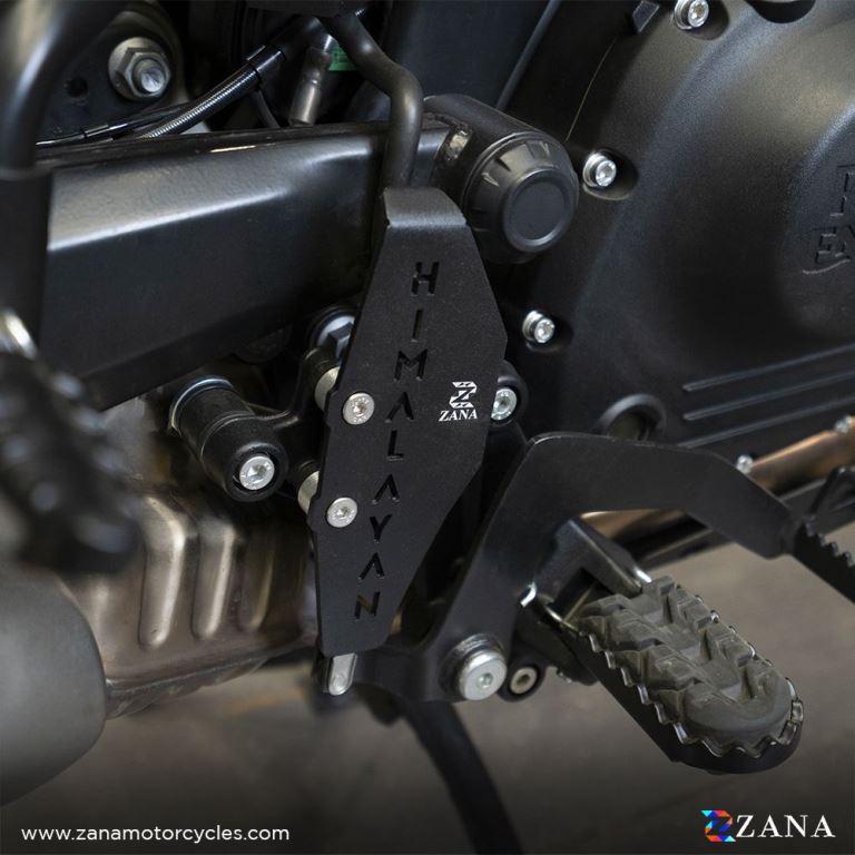 ZANA Rear Master cylinder Cover Aluminum black T-2 For Himalayan 452 - ZI-8443 - Riders Junction