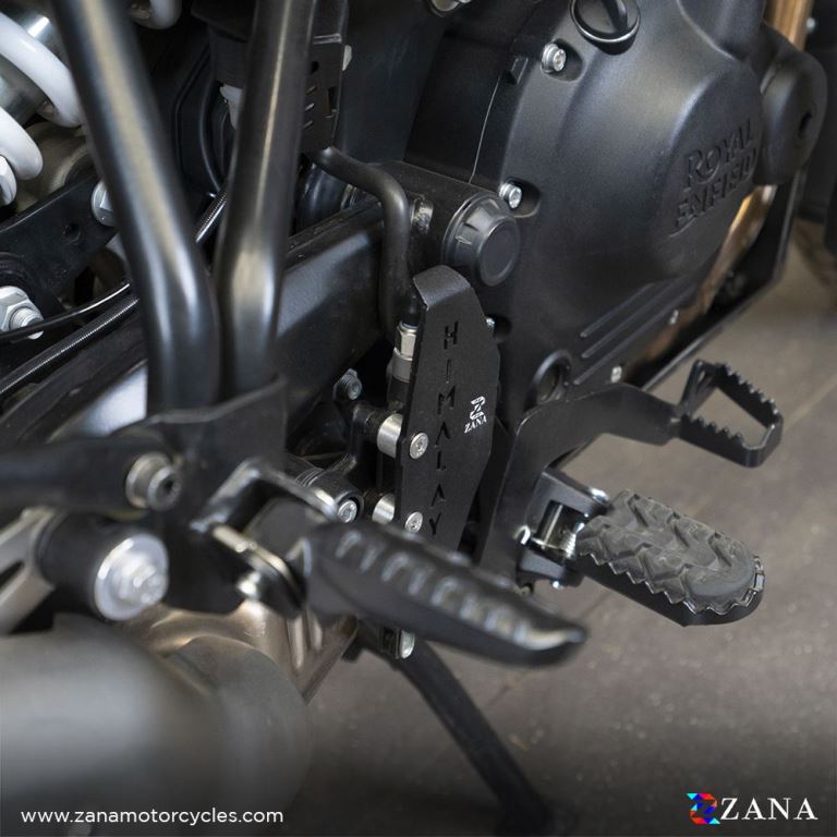 ZANA Rear Master cylinder Cover Aluminum black T-2 For Himalayan 452 - ZI-8443 - Riders Junction