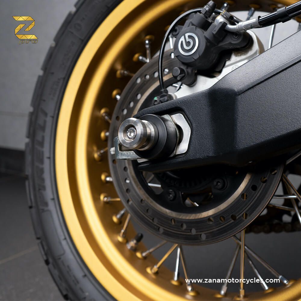 ZANA Rear Paddock Spool for Ducati Scrambler - ZP-009