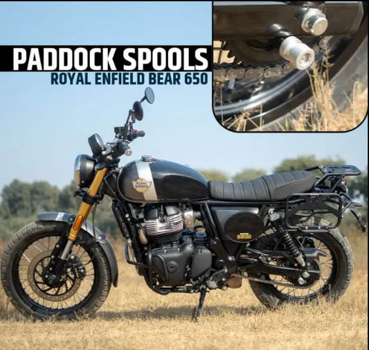 ZANA Rear Paddock Spools for Bear 650 (Aluminum) - ZI-8228