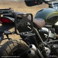 ZANA Saddle Stay Mild Steel With Jerry Can Mount For Triumph Scrambler 400 X - ZI-8452 - Riders Junction
