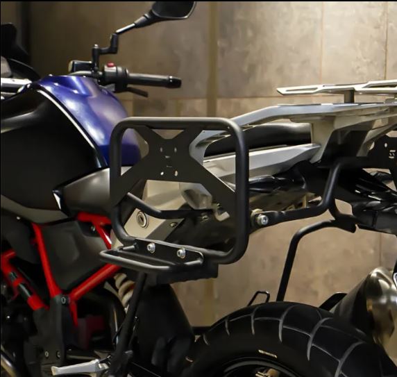 ZANA Saddle Stay V-2 with Exhaust Sheild with Jerry can Mount For BMW 310 GS - ZI-8341