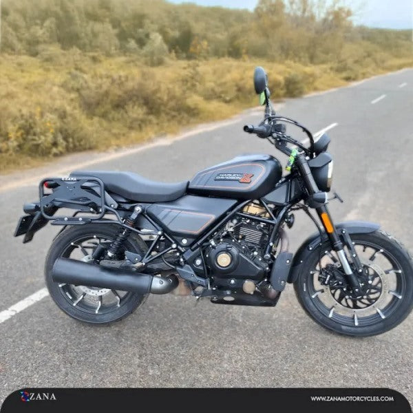 ZANA Saddle Stay for Harley Davidson X440 with Exhaust Shield and Jerry Can Mount - ZI-8482