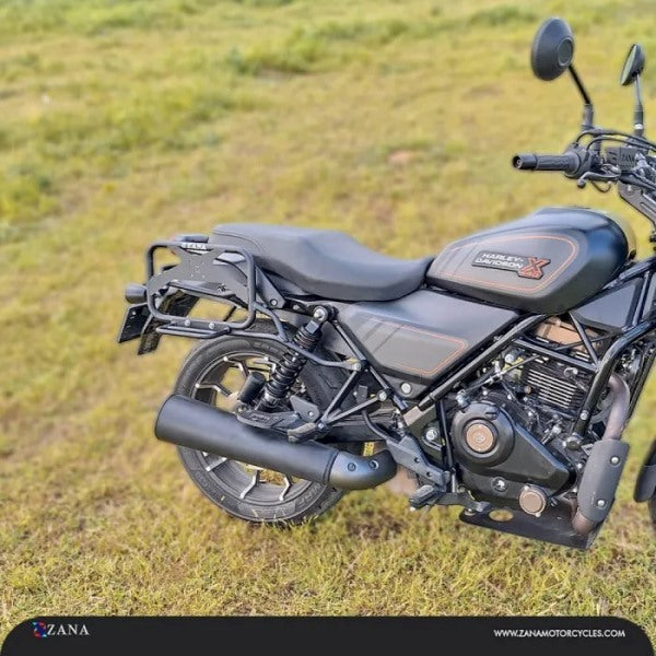 ZANA Saddle Stay for Harley Davidson X440 with Exhaust Shield and Jerry Can Mount - ZI-8482