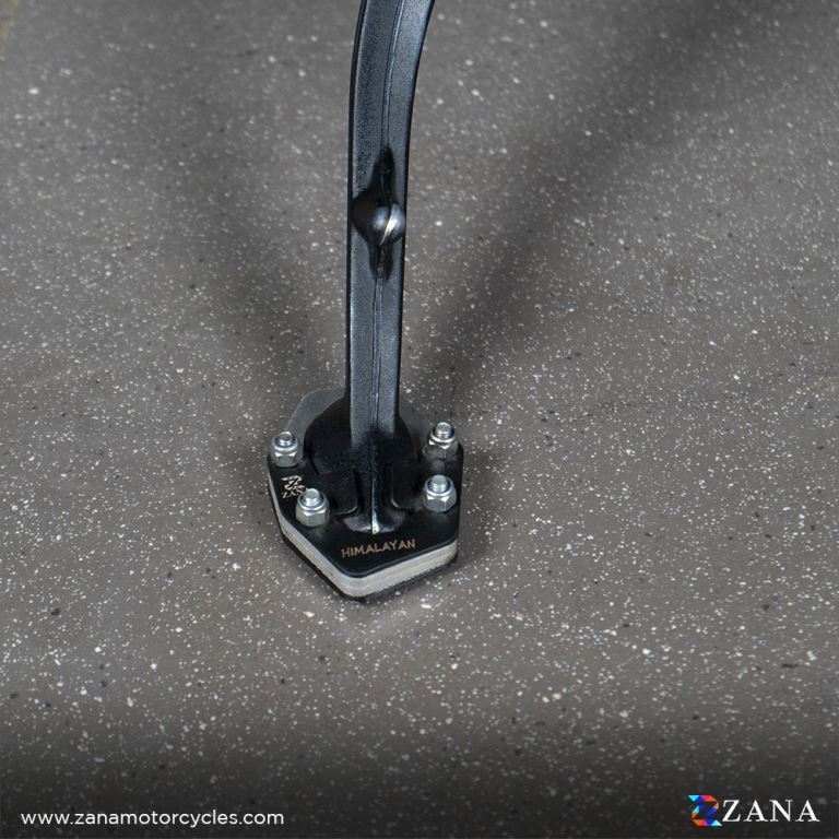 ZANA Side Stand Extender For Royal Enfield Himalayan 450 (Aluminium &amp; Stainless Steel) - ZI-8431 - Riders Junction