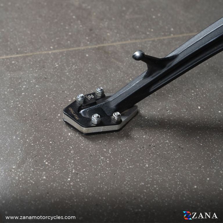 ZANA Side Stand Extender For Royal Enfield Himalayan 450 (Aluminium &amp; Stainless Steel) - ZI-8431 - Riders Junction