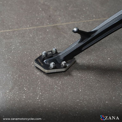 ZANA Side Stand Extender For Royal Enfield Himalayan 450 (Aluminium &amp; Stainless Steel) - ZI-8431 - Riders Junction