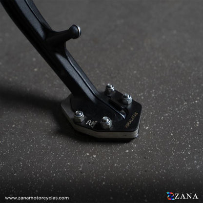 ZANA Side Stand Extender For Royal Enfield Himalayan 450 (Aluminium &amp; Stainless Steel) - ZI-8431 - Riders Junction