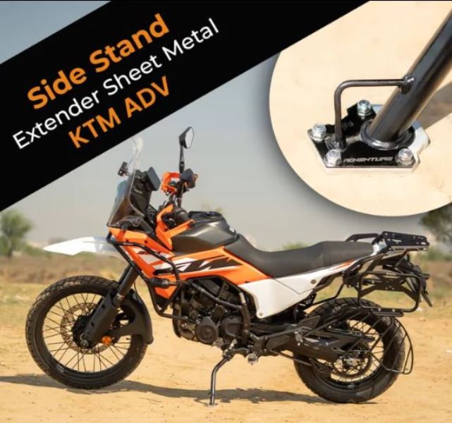 ZANA Side Stand Extender Sheet Metal For KTM ADV 390 2025 - ZI-8563