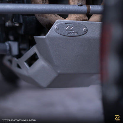 ZANA Silver Bash Plate for Triumph Tiger 850- ZP-072