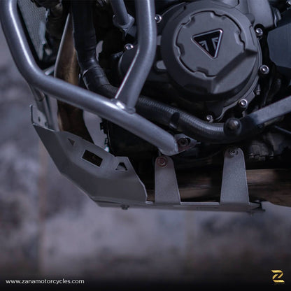 ZANA Silver Bash Plate for Triumph Tiger 850- ZP-072