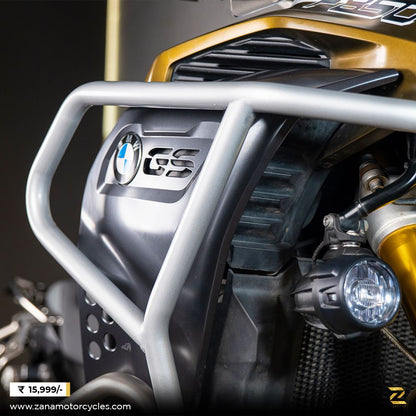 ZANA Silver Upper Crash Bars for BMW F850 GSA- ZP-096