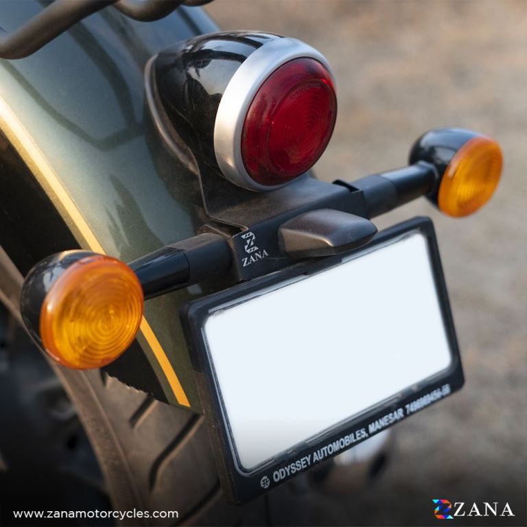 ZANA Tail tidy black For Super Meteor 650 - ZI-8425 - Riders Junction