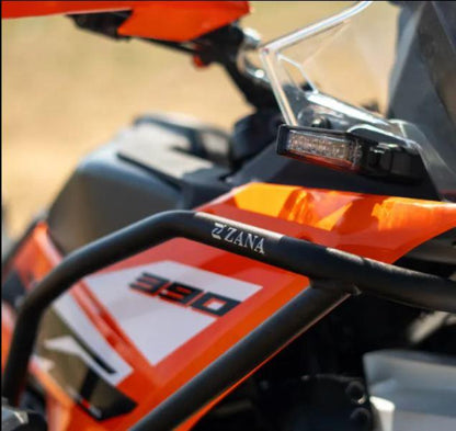 ZANA Tank Guard /Crash Guard With Slider Puck Black For KTM ADV 390 2025 - ZI-8552