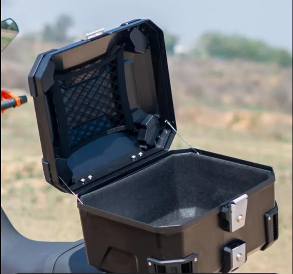 ZANA Top Box Plastic (50 Litre) R-Flat Black For KTM ADV 390 2025 - ZI-TB-021