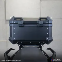 ZANA Top Box for RE Guerrilla 450 Aluminium L-Flat Black (35 liter) - ZI-TB-005
