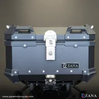 ZANA Top Box for RE Guerrilla 450 Aluminium L-Flat Black (35 liter) - ZI-TB-005