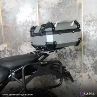 ZANA Top Box for RE Guerrilla 450 Aluminium L-Flat Silver (22 litre) - ZI-TB-002