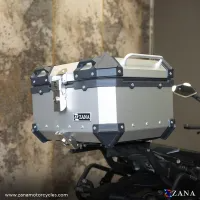 ZANA Top Box for RE Guerrilla 450 Aluminium L-Flat Silver (35 liter) - ZI-TB-006