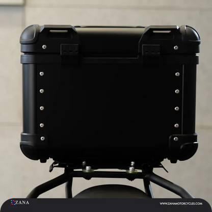ZANA Top Box for RE Guerrilla 450 Aluminium R-Flat Black (45 litre) - ZI-TB-008