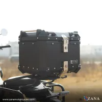 ZANA Top Box for RE Guerrilla 450 L-Flat Black Aluminium (45 litre) - ZI-TB-010