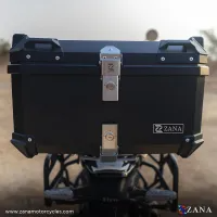ZANA Top Box for RE Guerrilla 450 Plastic L-Flat Black (58 litre) - ZI-TB-017