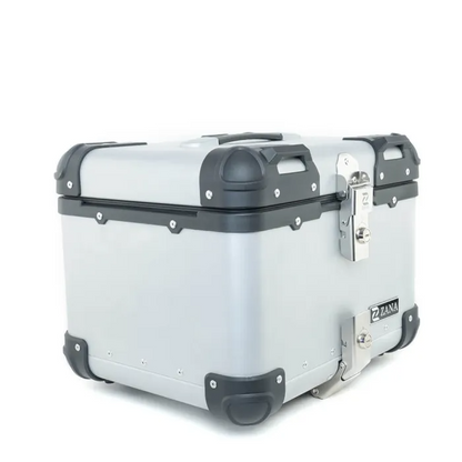 ZANA Top Box for RE Guerrilla 450 R-Flat Silver Aluminium (45 liter) - ZI-TB-009