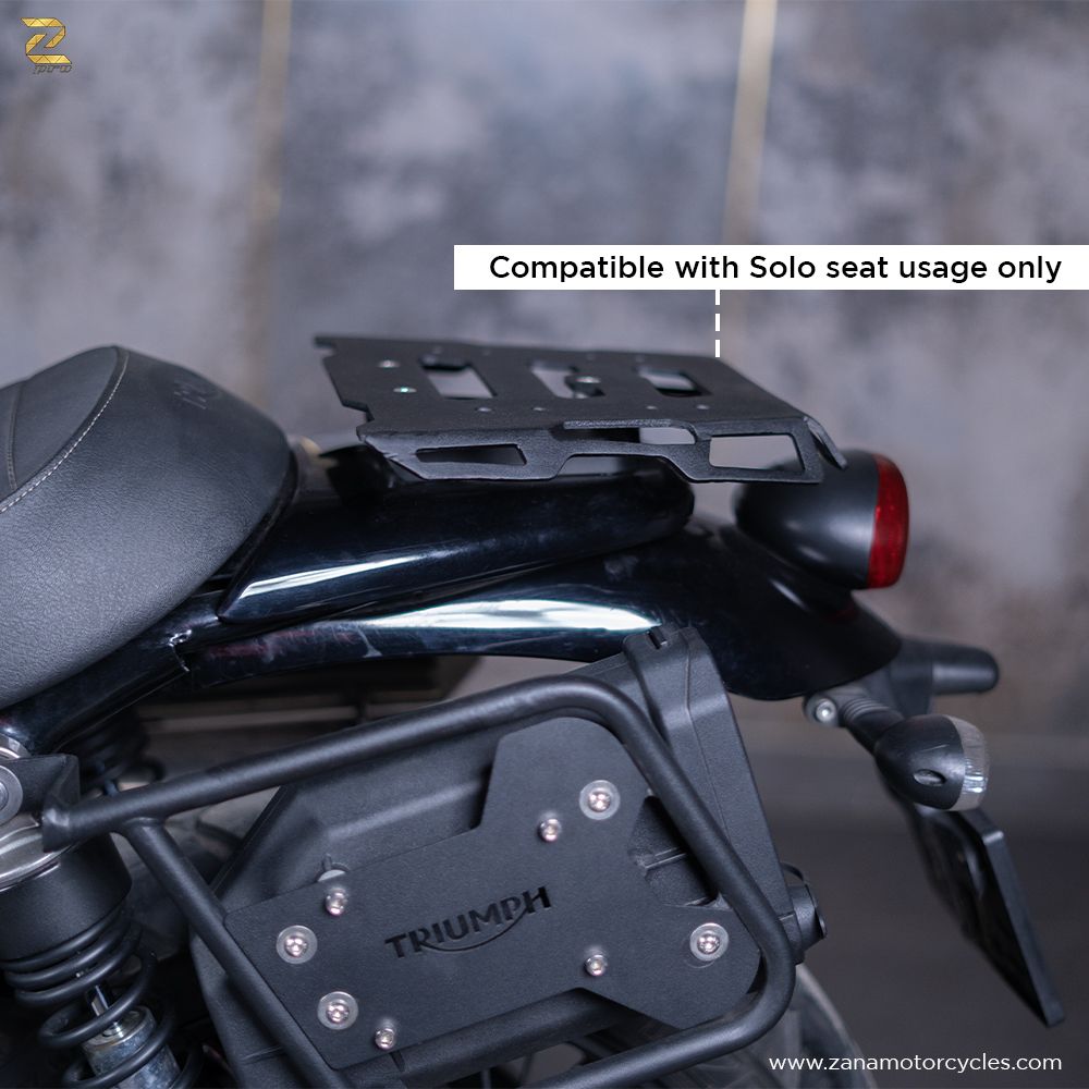 ZANA Top Rack Plate (Small) For Triumph Street Scrambler 900-ZP-074