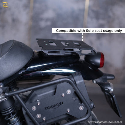 ZANA Top Rack Plate (Small) For Triumph Street Scrambler 900-ZP-074