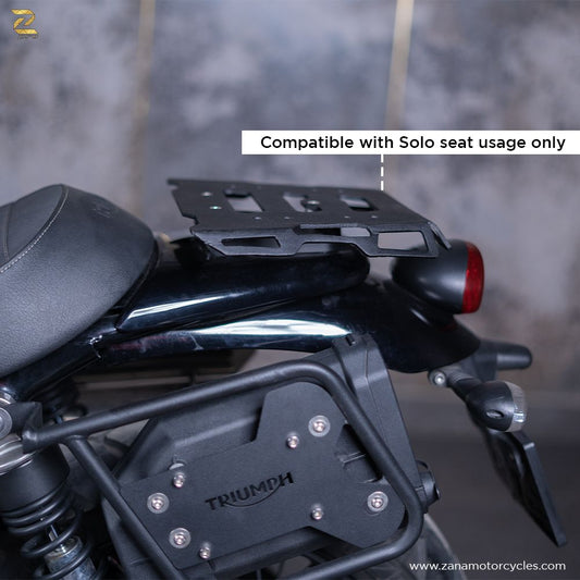 ZANA Top Rack Plate (Small) For Triumph Street Scrambler 900-ZP-074