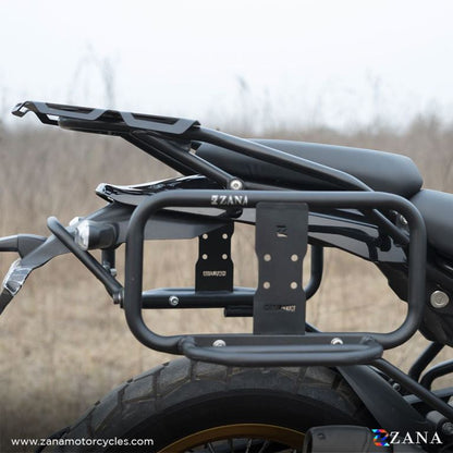 ZANA Top Rack Plate for Himalayan 452 (Black Mild Steel) - ZI-8432 - Riders Junction