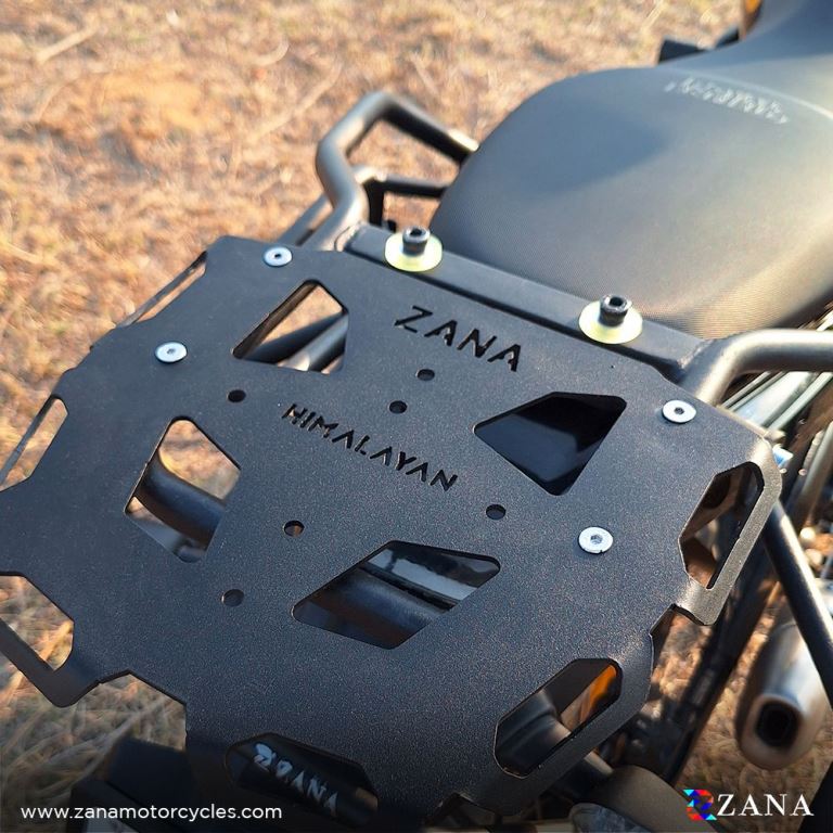 ZANA Top Rack With Plate MS For Himalayan 452 - ZI-8426 - Riders Junction