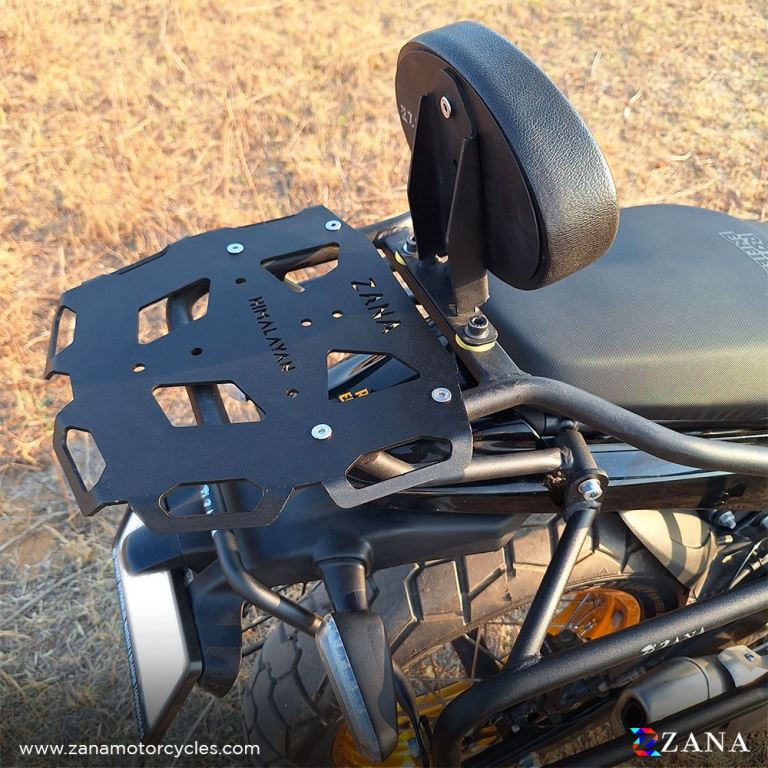 ZANA Top Rack With Plate MS For Himalayan 452 - ZI-8426 - Riders Junction