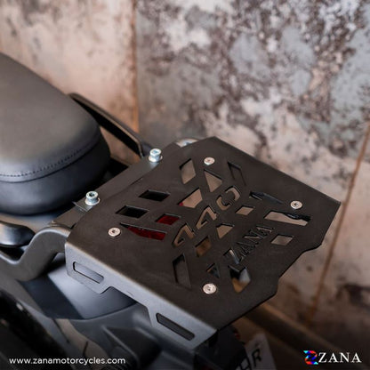 ZANA Top Rack for Harley Davidson X440 with Mild Steel Plate - ZI-8481