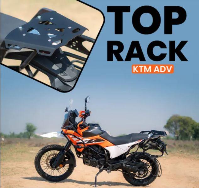 ZANA Top Rack with MS Plate For KTM ADV 390 2025 - ZI-8561