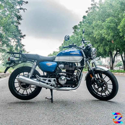 Honda CB350 H'Ness Top Rack With Plate Compatible with Pillion Backrest - ZANA - ZI-8085