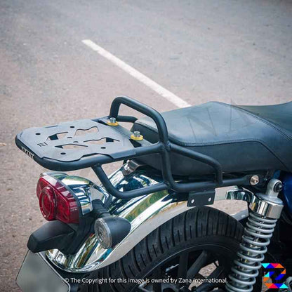 Honda CB350 H'Ness Top Rack With Plate Compatible with Pillion Backrest - ZANA - ZI-8085