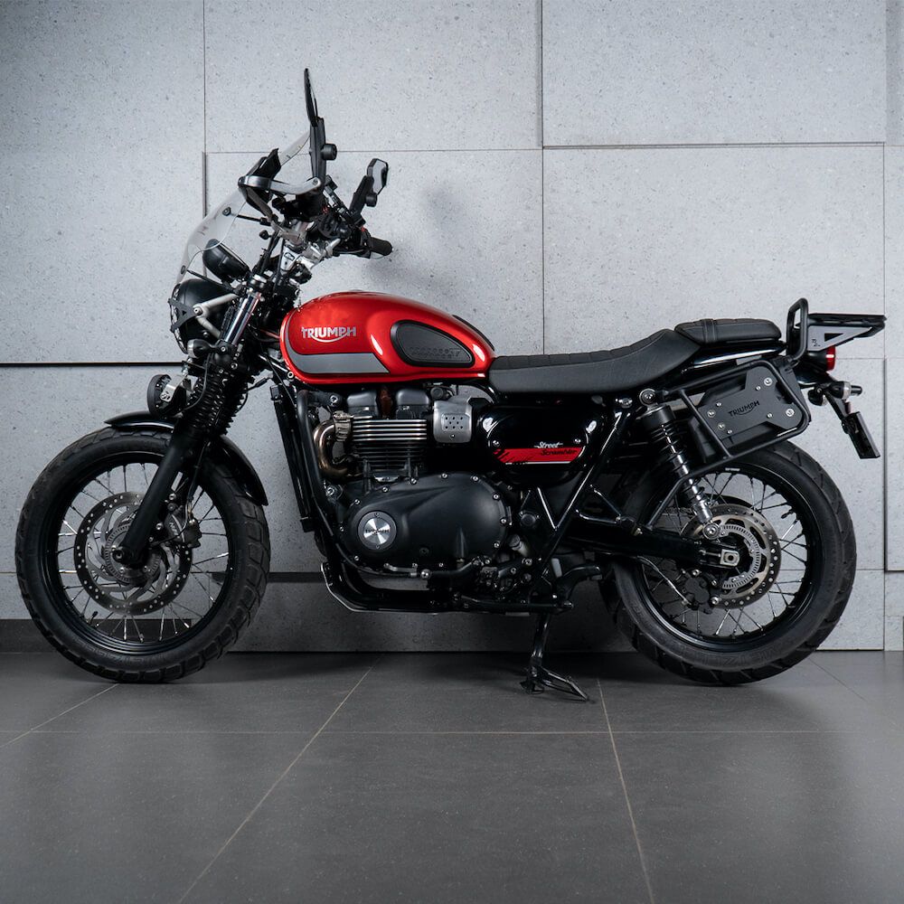 ZANA Top Rack with Plate for Triumph Street Scrambler- ZP-034