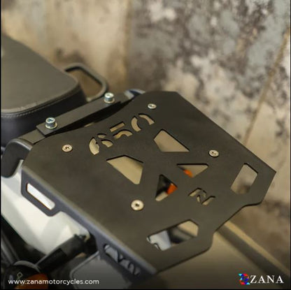 ZANA Top rack with plate black For Shotgun 650 (Coming Soon) - ZI-8464