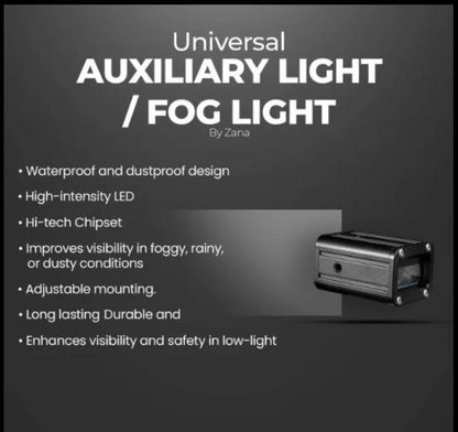 ZANA Universal Led Fog Light (ZFL-15) - ZI-FL-001
