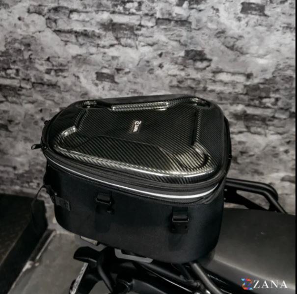 ZANA Universal Pluto Carbon Hardshell Expandable Tail Bag (16L to 20L ) - ZI-BG-012