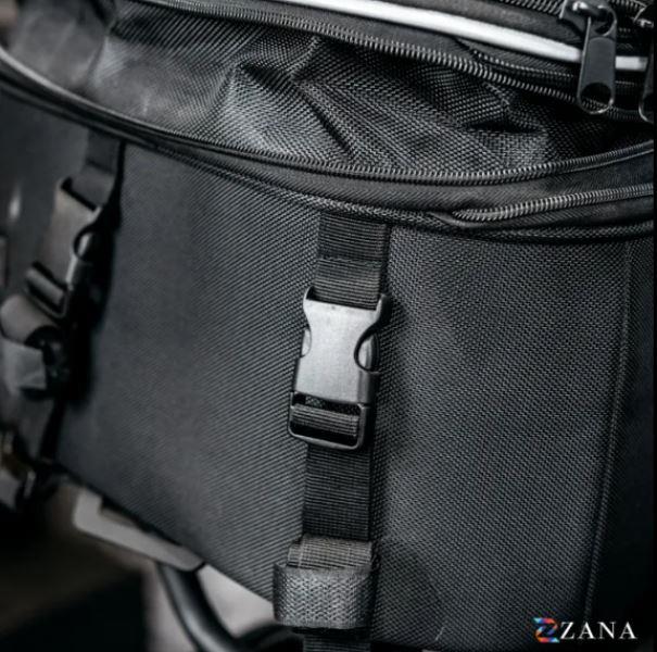 ZANA Universal Pluto Carbon Hardshell Expandable Tail Bag (16L to 20L ) - ZI-BG-012