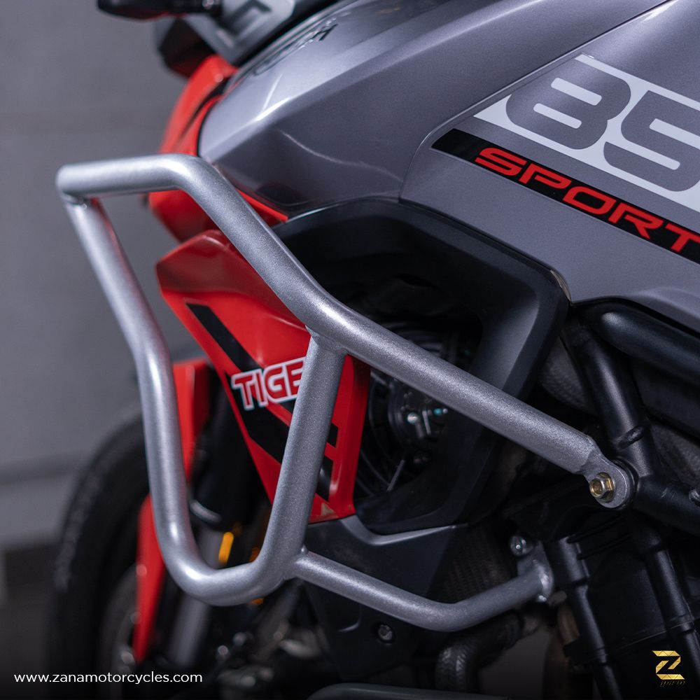 ZANA Upper Fairing Guard (Silver) For Triumph Tiger 850 - ZP-085