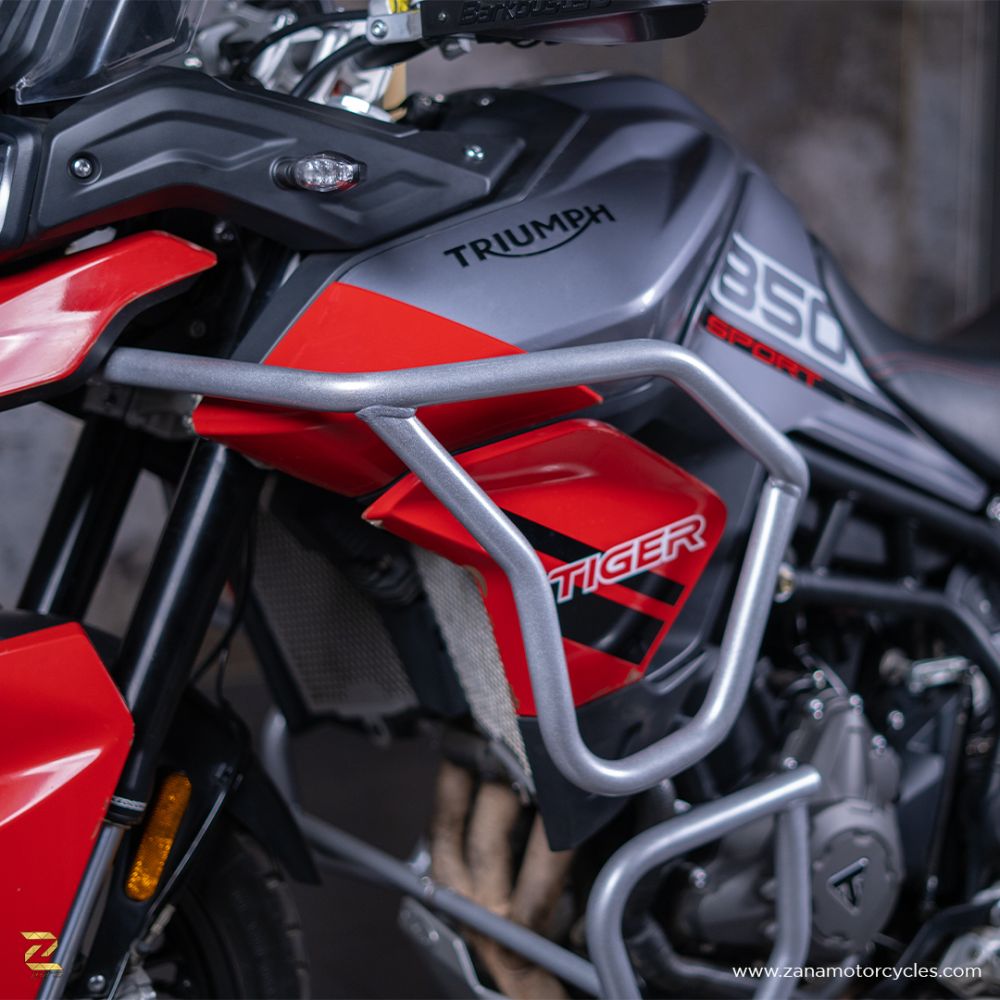 ZANA Upper Fairing Guard (Silver) For Triumph Tiger 850 - ZP-085