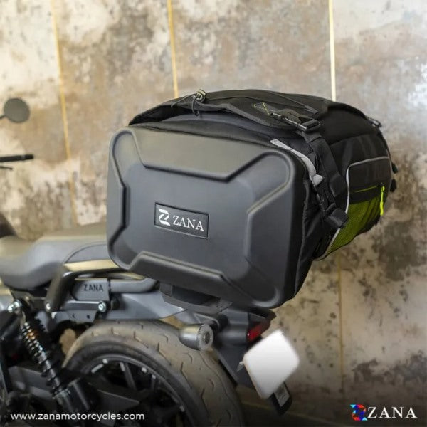 ZANA Vader Hard Shell Tail Bag (65 litre) For Harley Davidson X440 - ZI-BG-001
